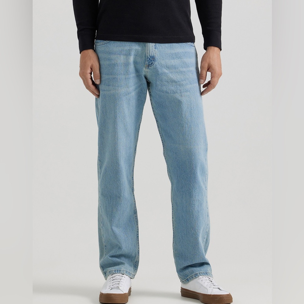 NWT WRANGLER® FIVE STAR PREMIUM DENIM FLEX FOR COMFORT RELAXED FIT JEAN 36”X 32”